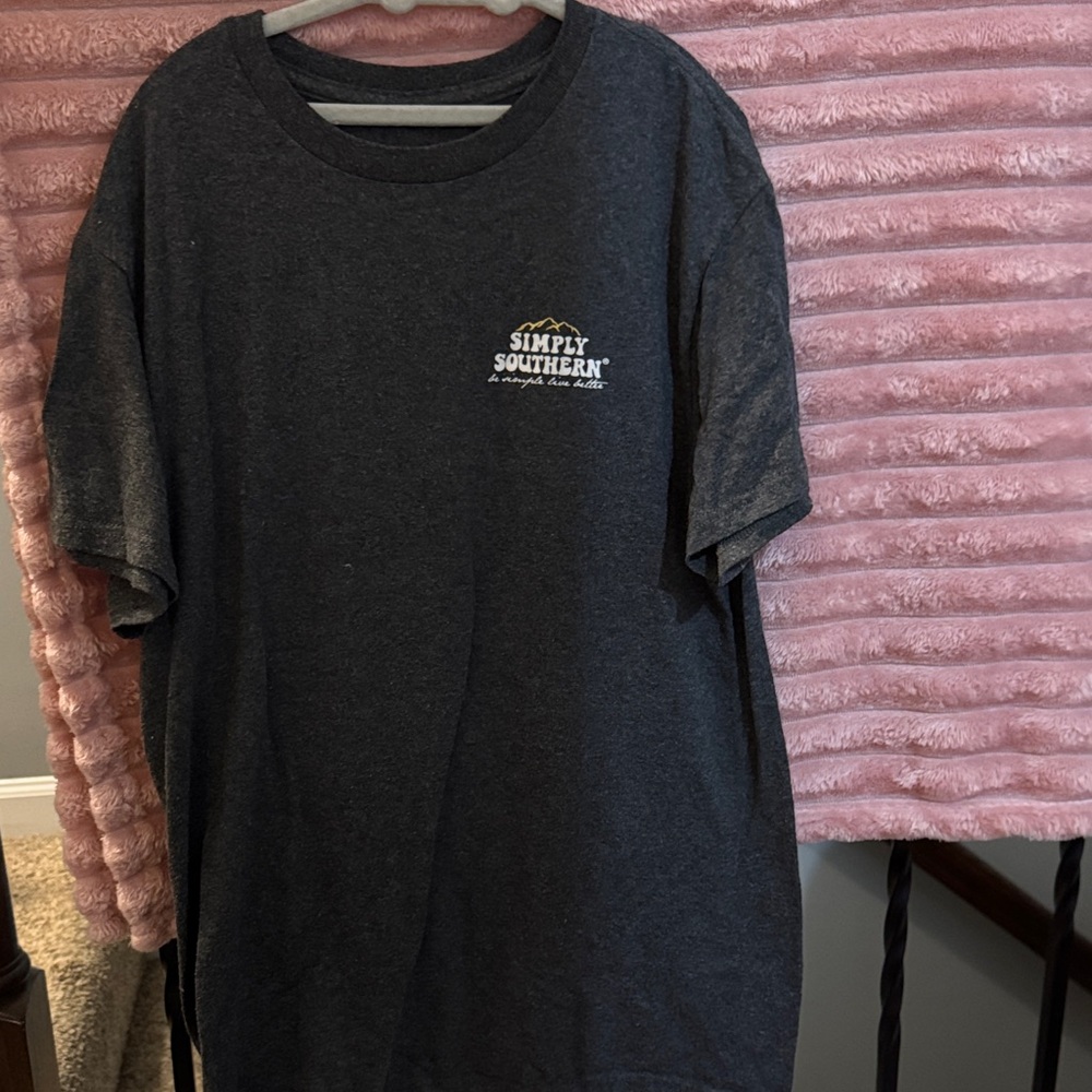 Simply Southern Charcoal Tee